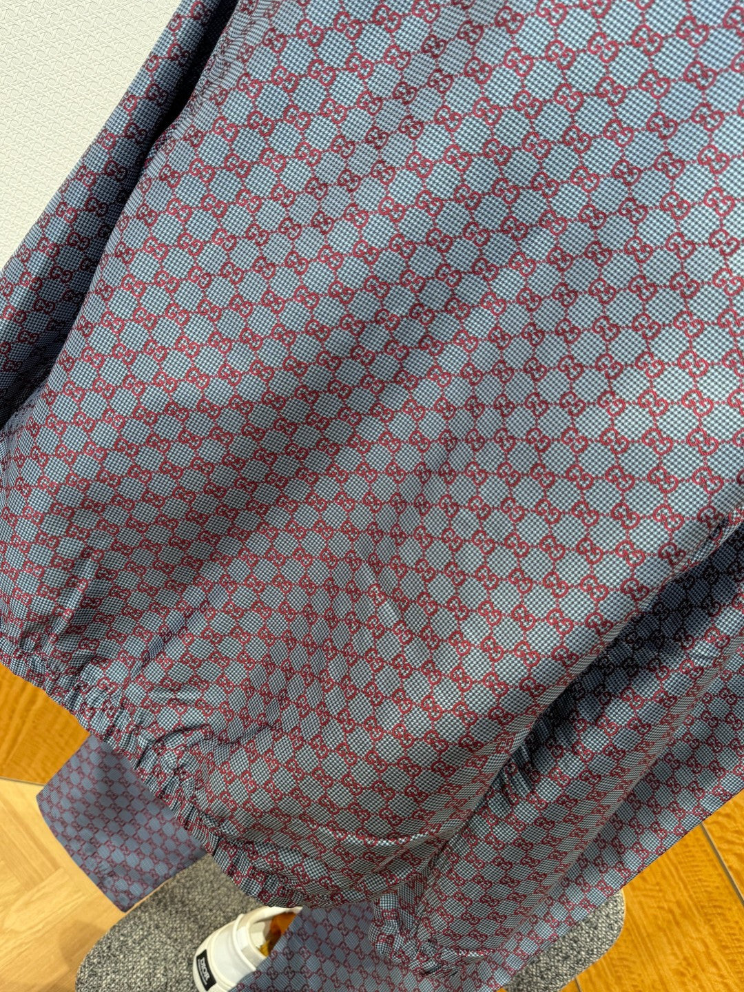 Gucci All-over Print Jacket and Straight Leg Suit