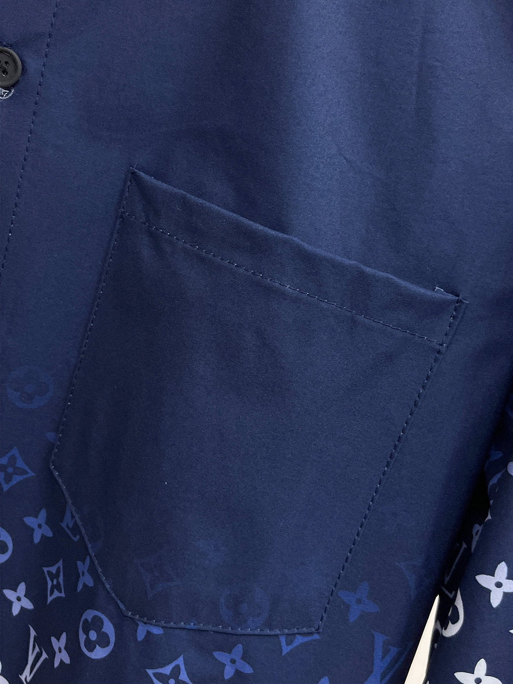 LV Print Long Sleeve Shirt