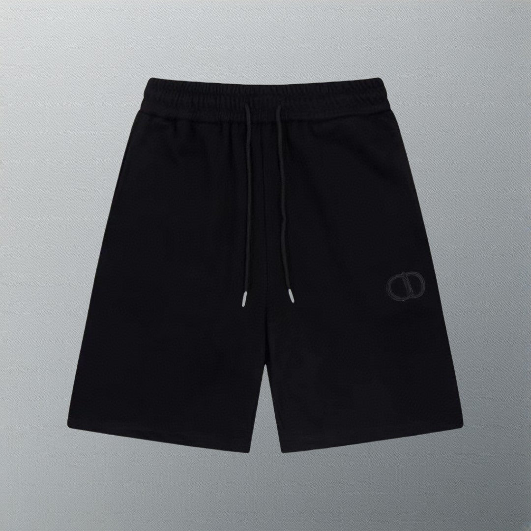 Dior logo 3D embroidered shorts