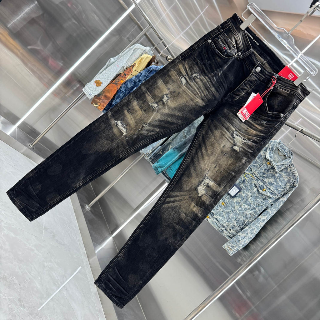 DSqaured2 Ripped Heavy-Duty Slim fit stretch Jeans