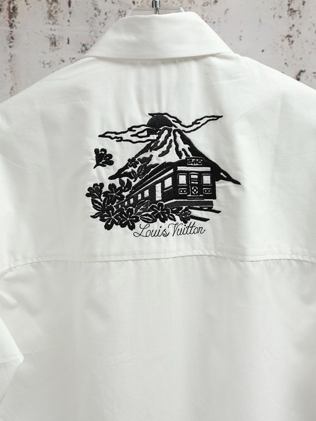 LV × Nigo Collab Short Sleeve Shirt
