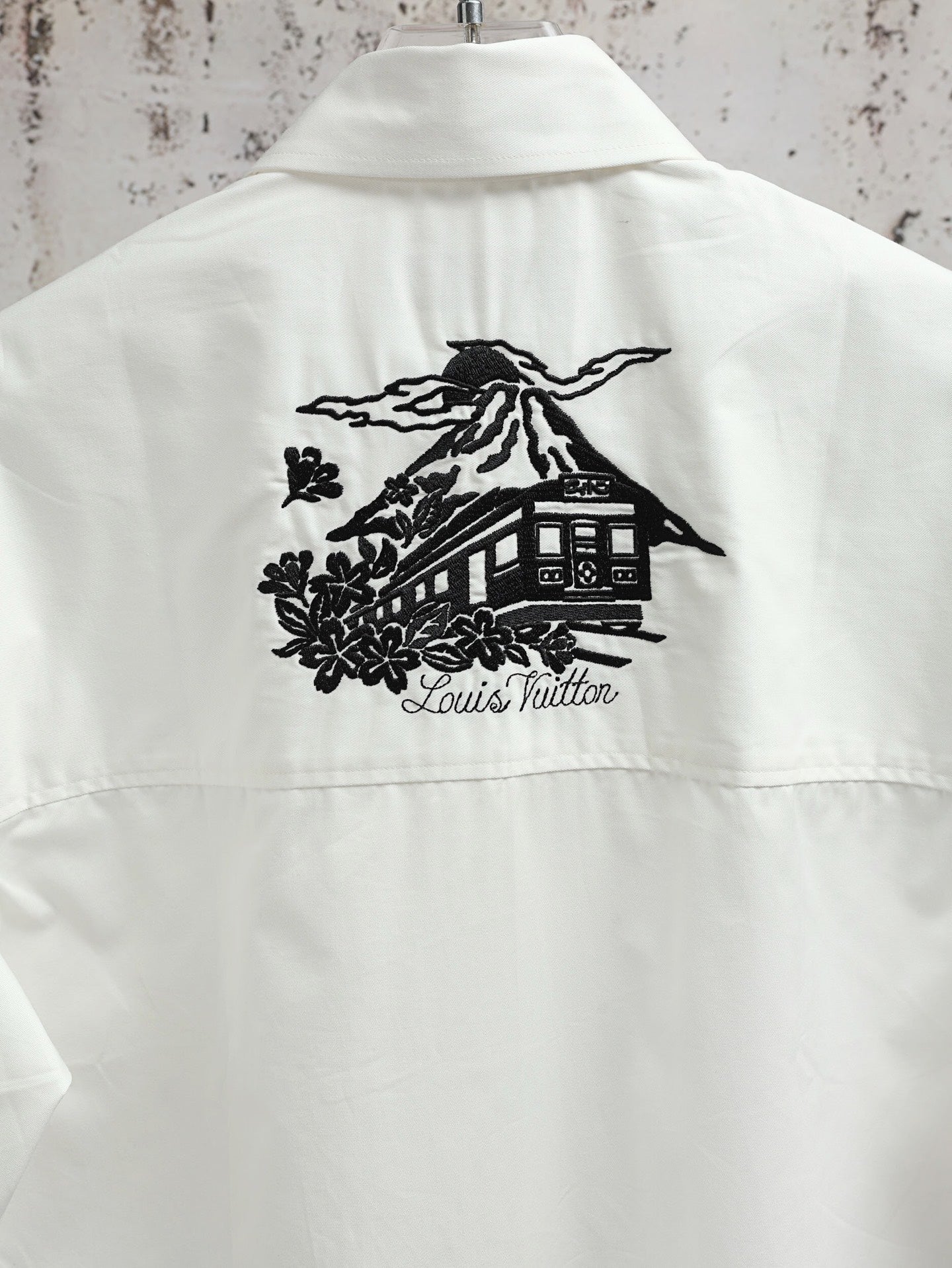LV × Nigo Collab Short Sleeve Shirt