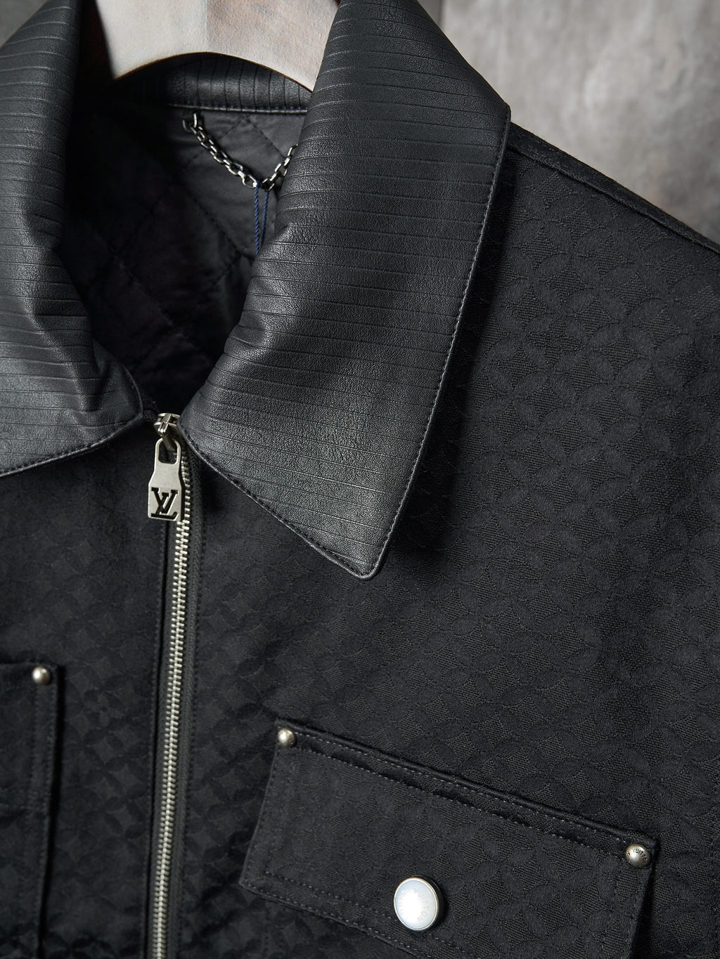 LV Clover Jacquard Cotton Workwear Jacket