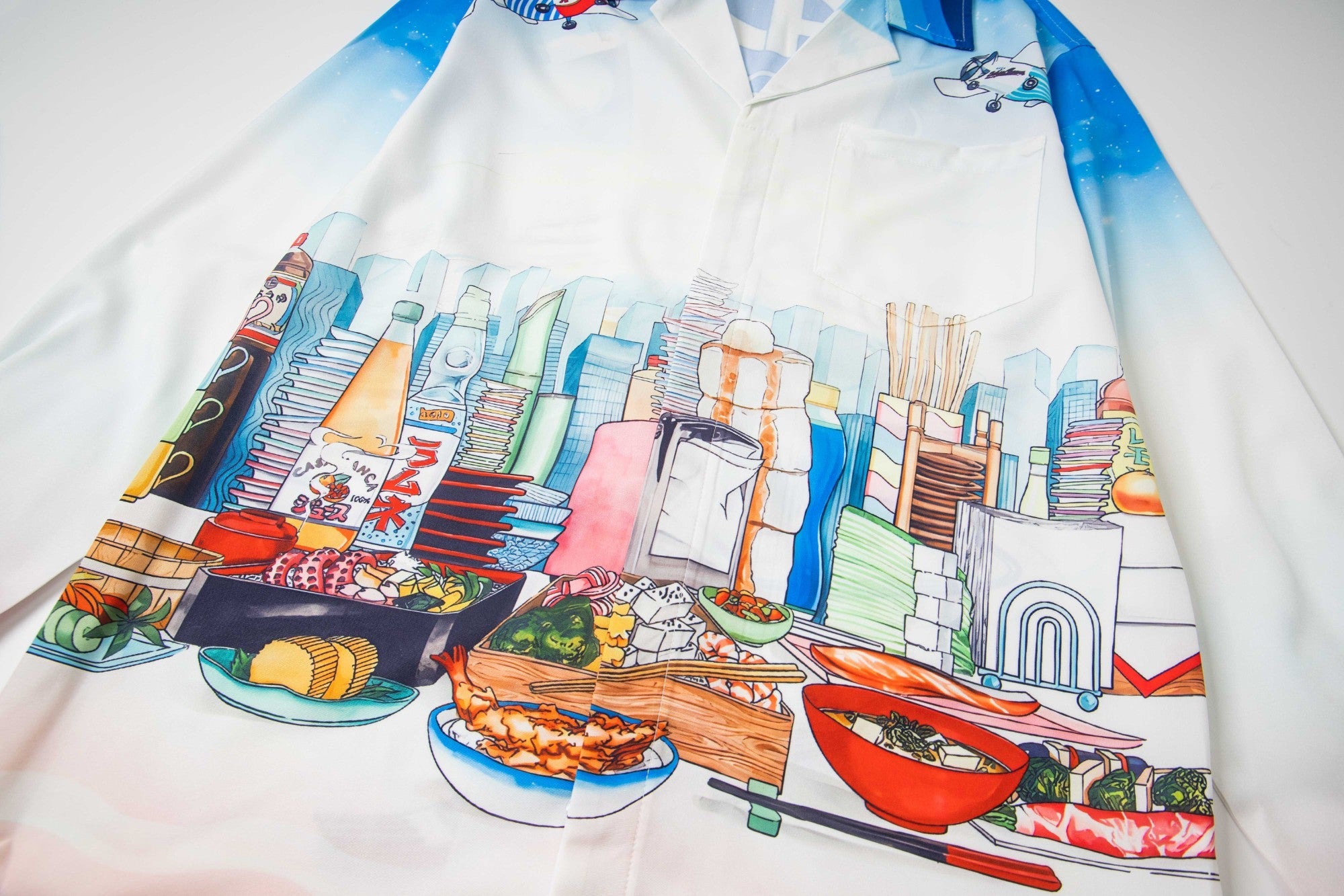 Casablanca Beachwear Long-Sleeve Shirt