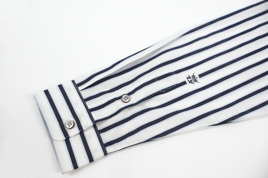 LV Striped Zipper Shirt