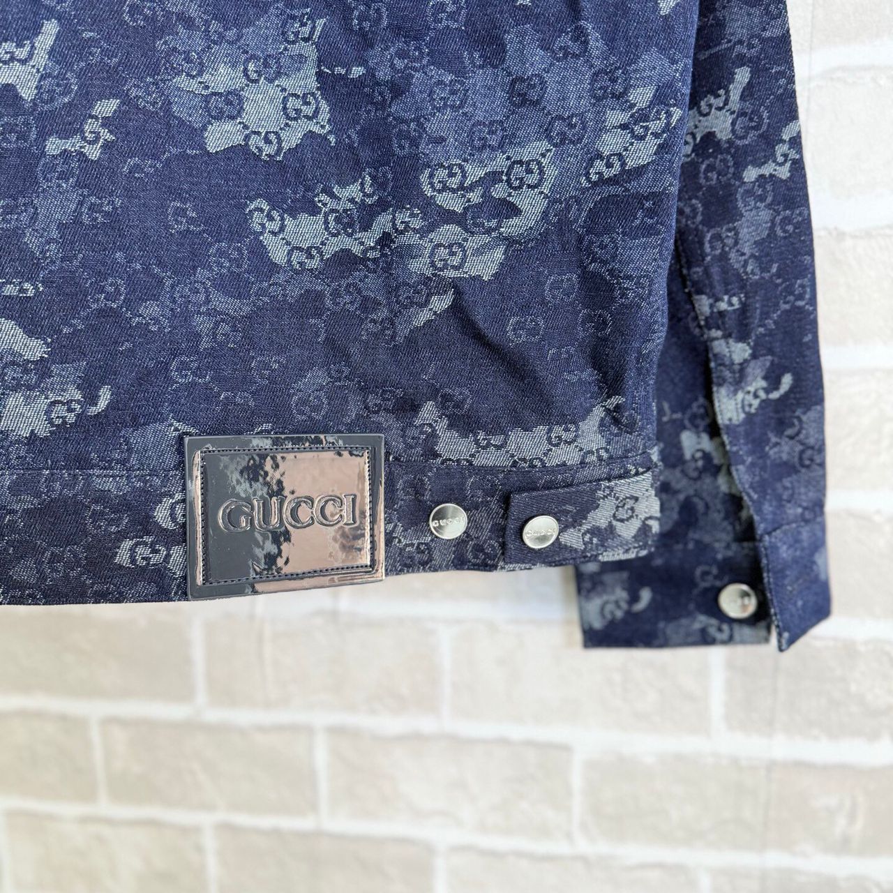 Gucci Dark blue Camo Jacket