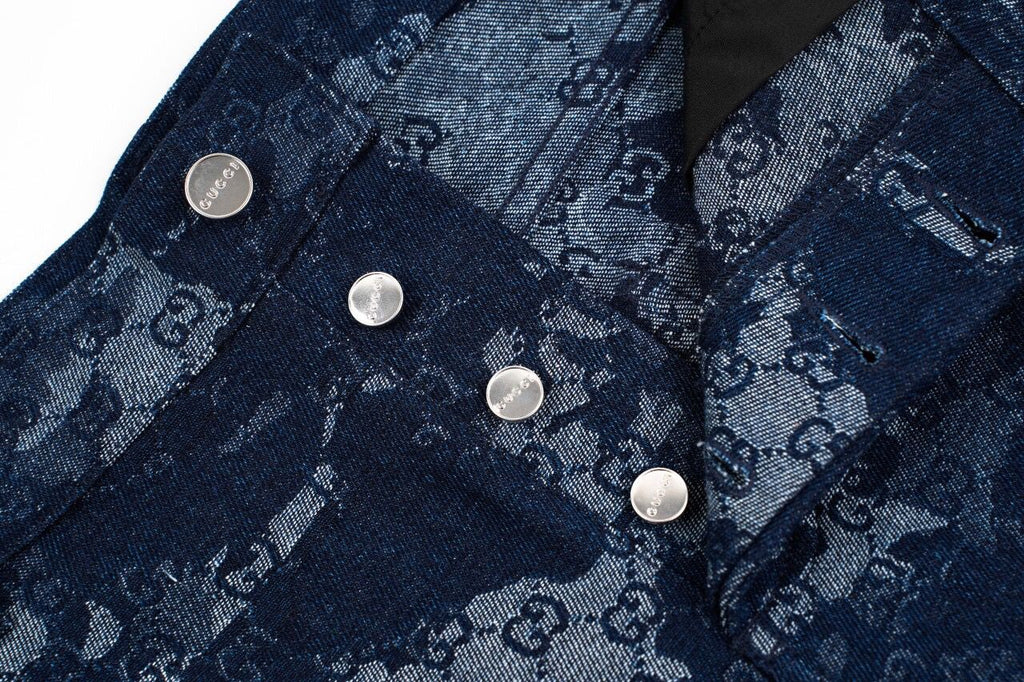 Dark Blue Camo Gucci jeans