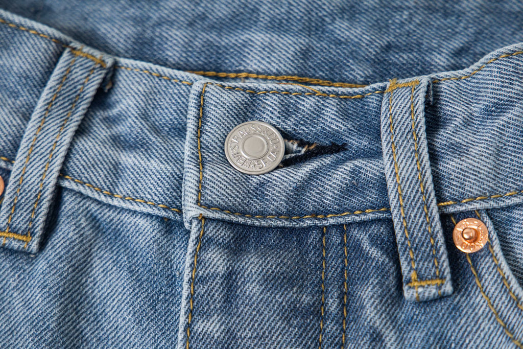Levi's x Nike Collaboration Embroidered Washed Vintage Jeans, Unisex