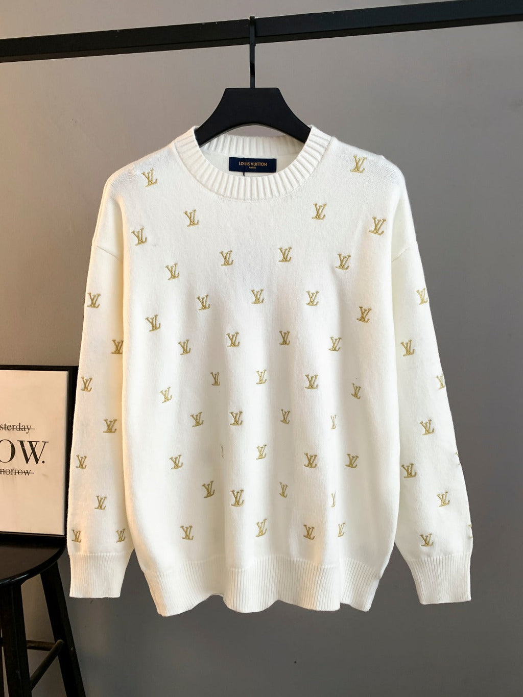 LV All-over Embroidered Sweater