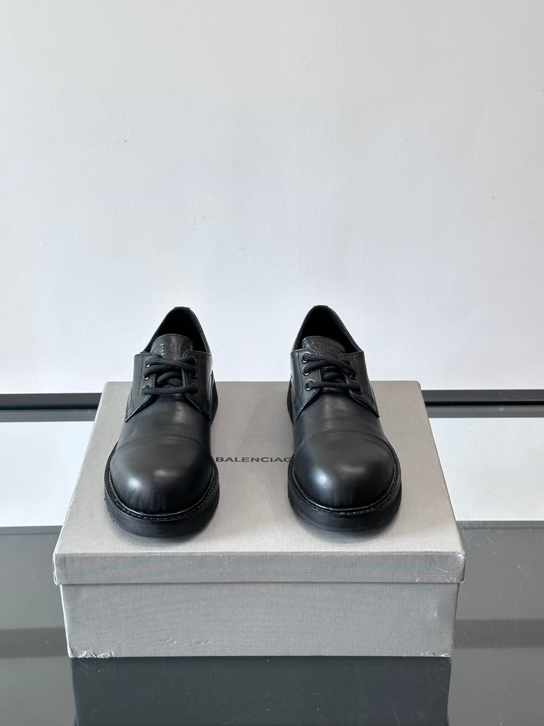 Balenciaga Geniune Leather Derby Shoes