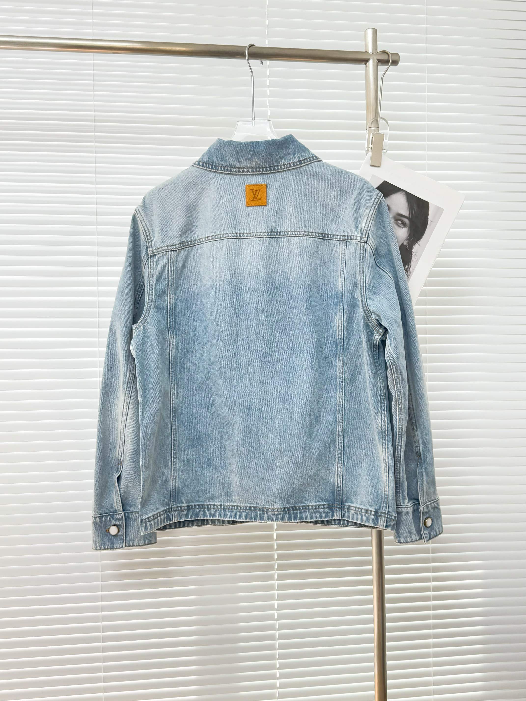 LV Men's Denim Shirt Jacket