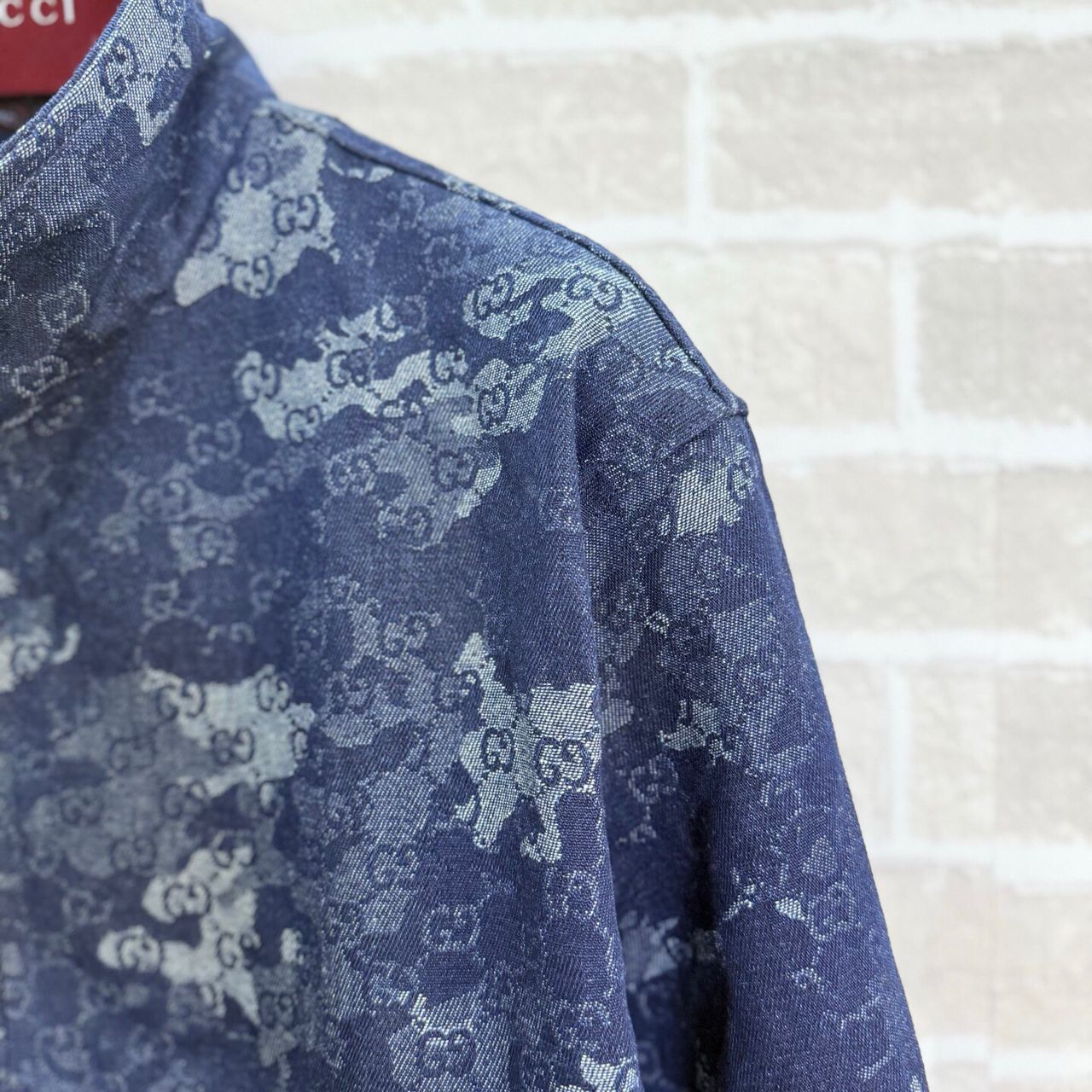 Gucci Dark blue Camo Jacket