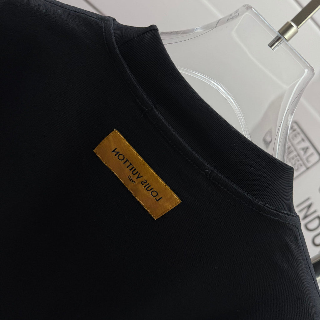 LV 3D Silicon Cotton T-Shirt