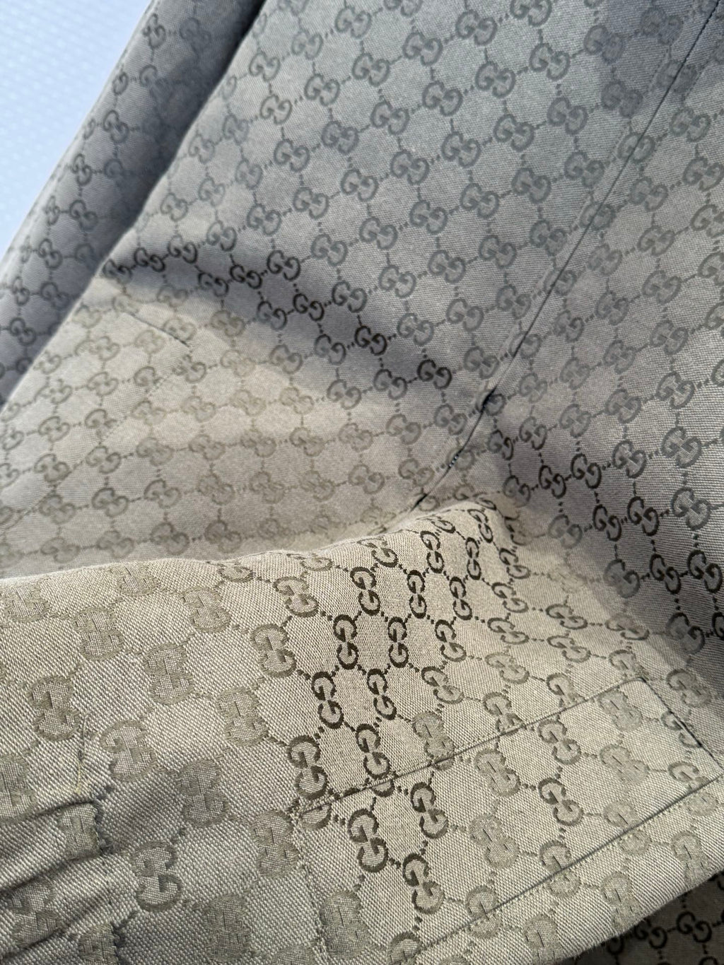 Gucci All-over Print Zip-Up Jacket