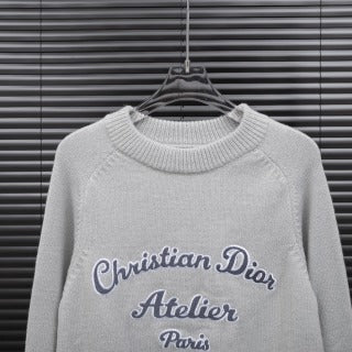 Dior Embroidered Knit Sweater