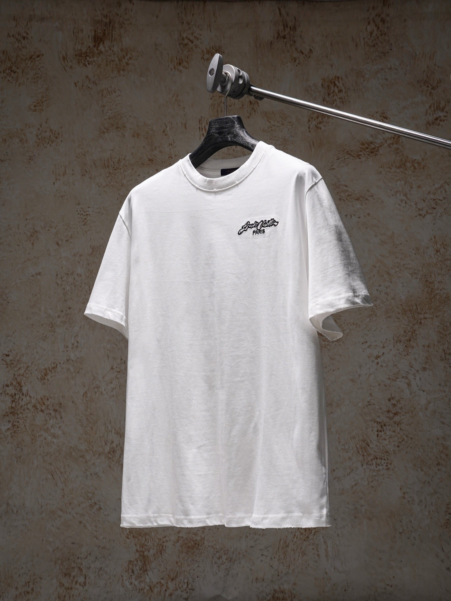 LV Applique Embroidered T-Shirt