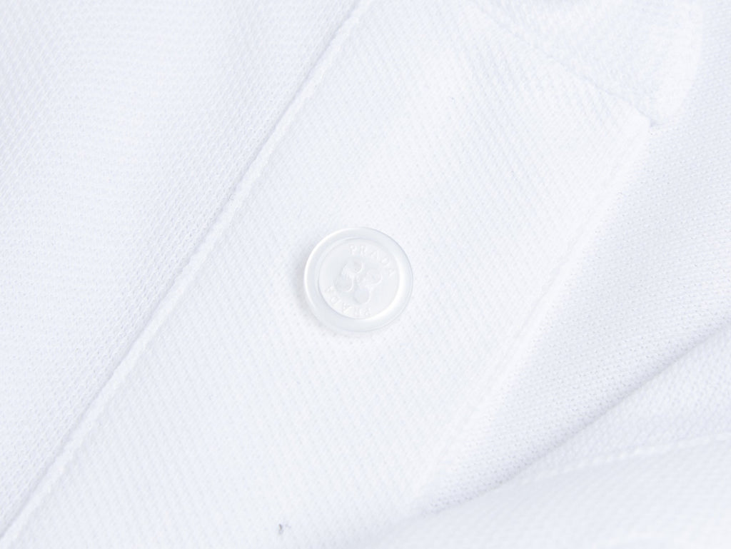 Prada Embroidered Collar Shirt