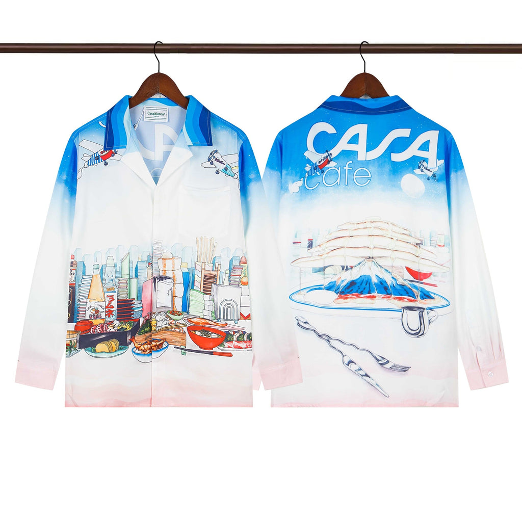 Casablanca Beachwear Long-Sleeve Shirt
