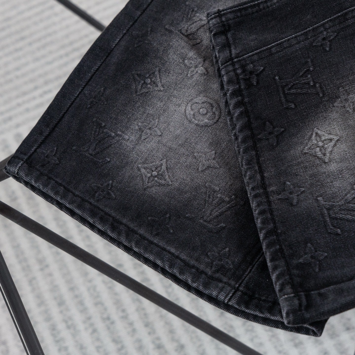 LV Denim Shorts