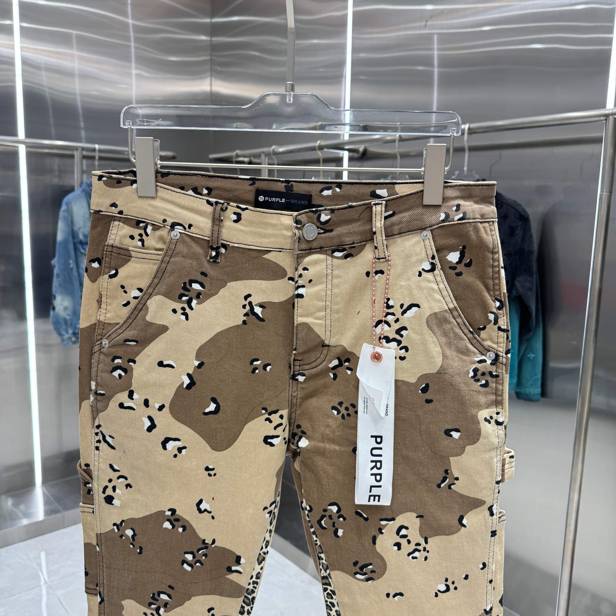 Purple Brand Camo Jeans
