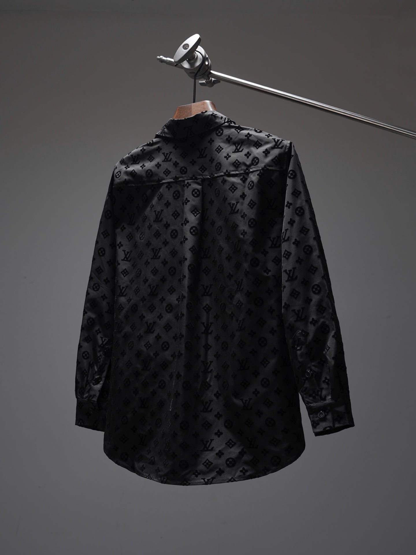 LV Jacquard All-over Logo Shirt/ Jacket