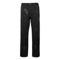 Chrome Hearts Matty Boy Sex Records Patchwork Leather Workwear High Street Jeans