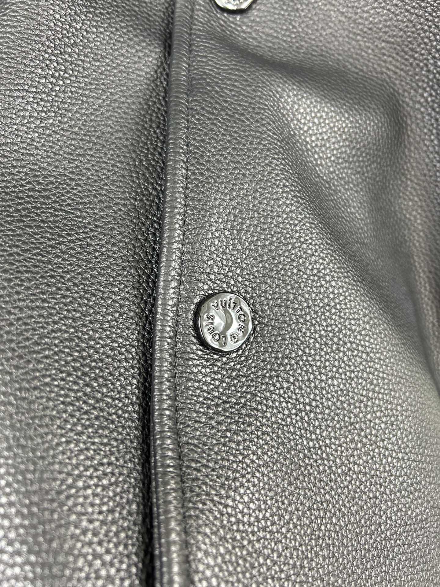 LV Embroidered Baseball Jacket