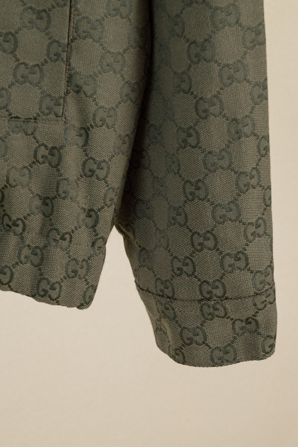 GG all-over jacquard stand collar jacket