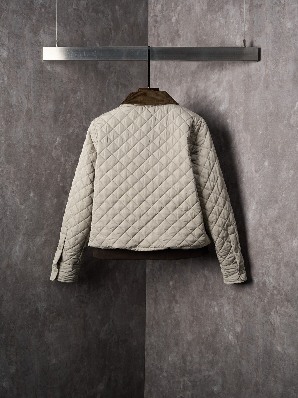 Loewe Diamond Quilted Short Jacket/Coat