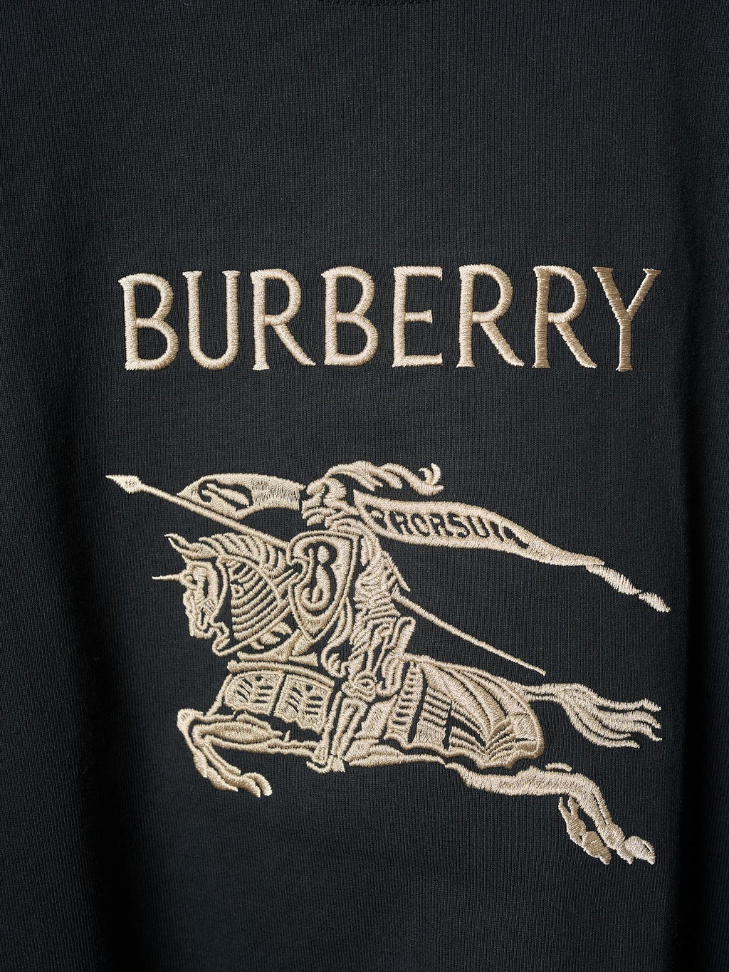 Burberry embroidered T-Shirt
