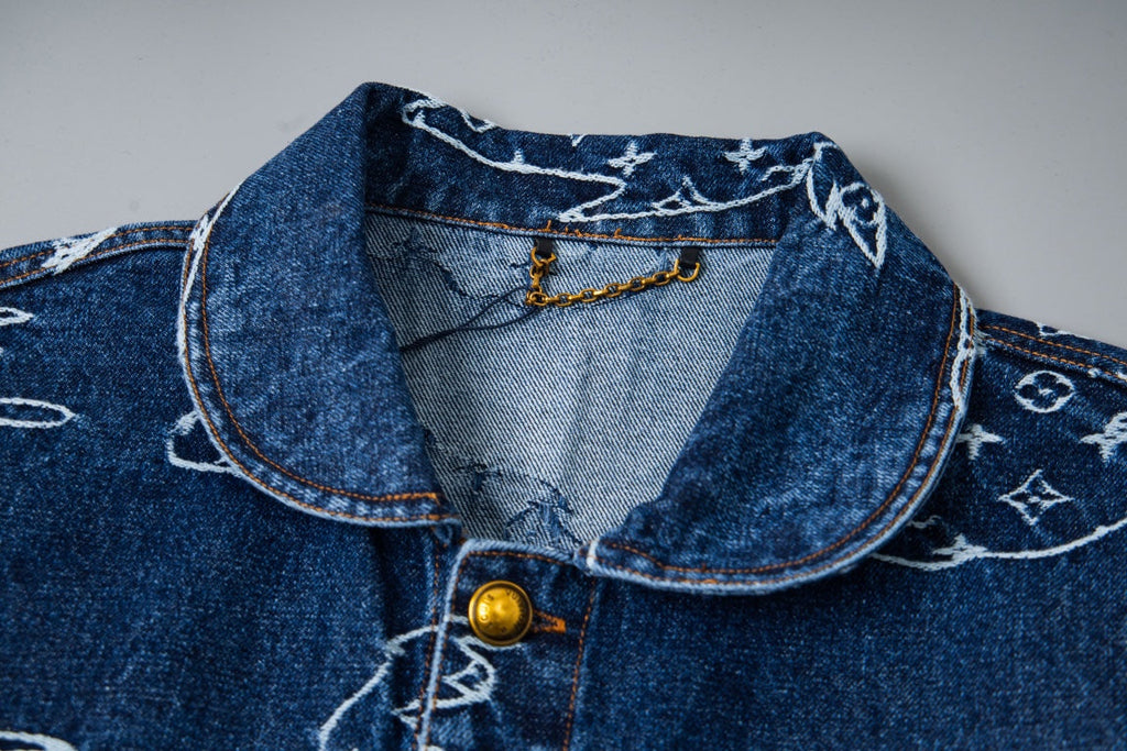 LV Denim Suit