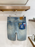 LV Denim Shorts