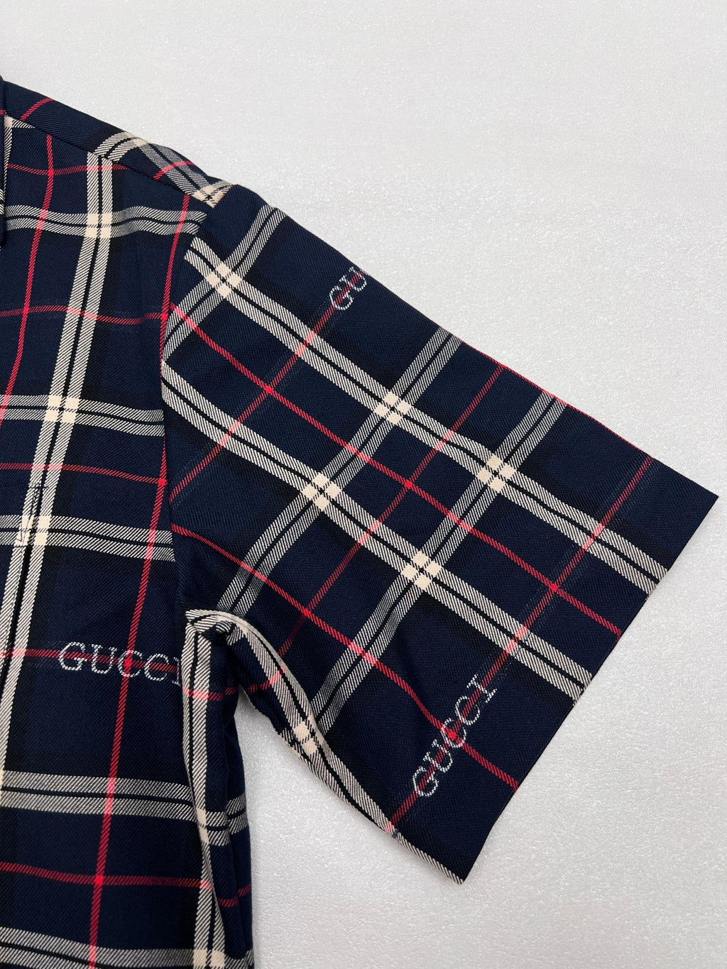 Gucci Plaid Shirt