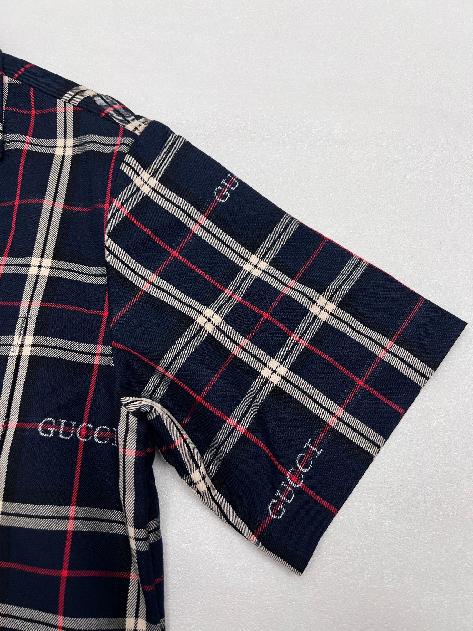 Gucci Plaid Shirt