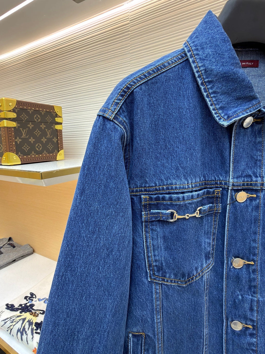 Gucci Horsebit Denim Jacket