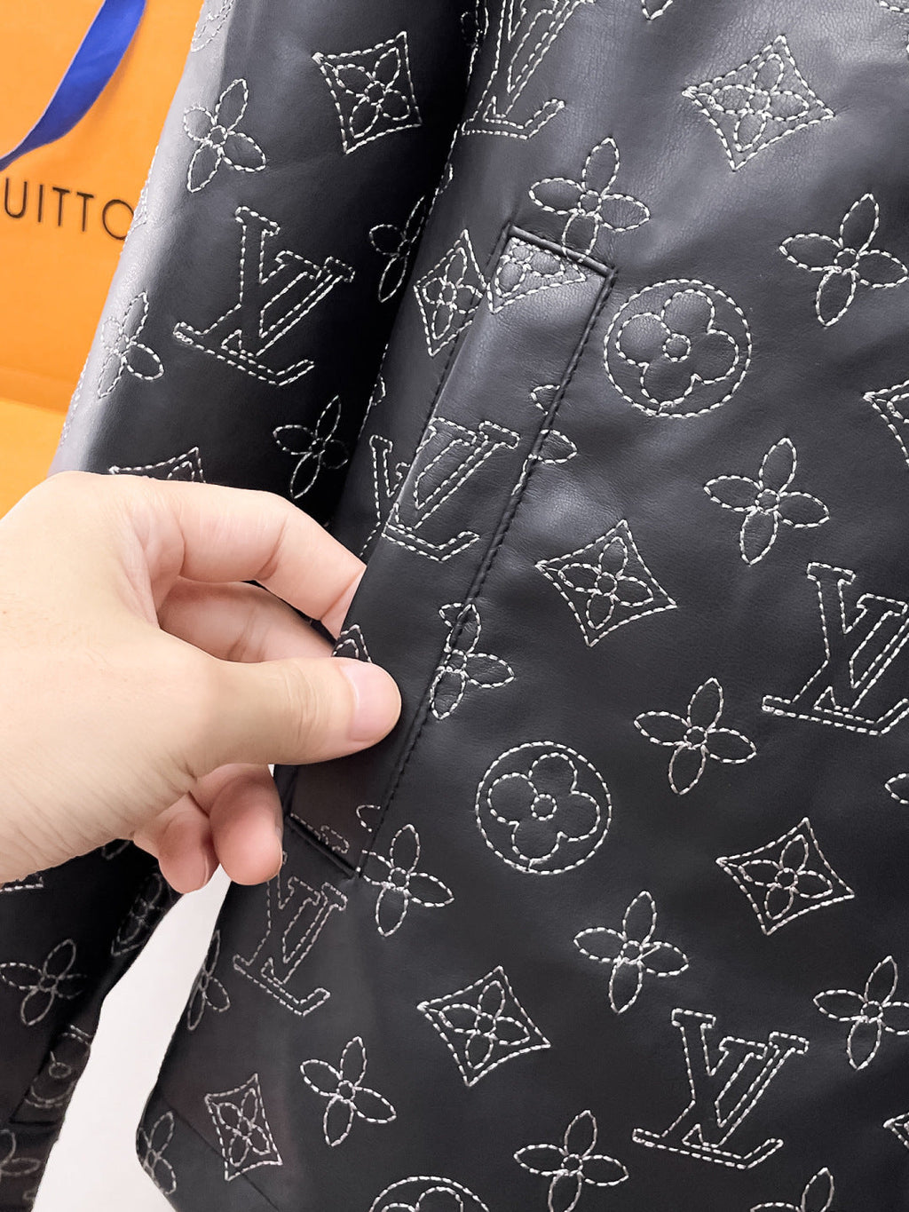 LV Leather Jacket