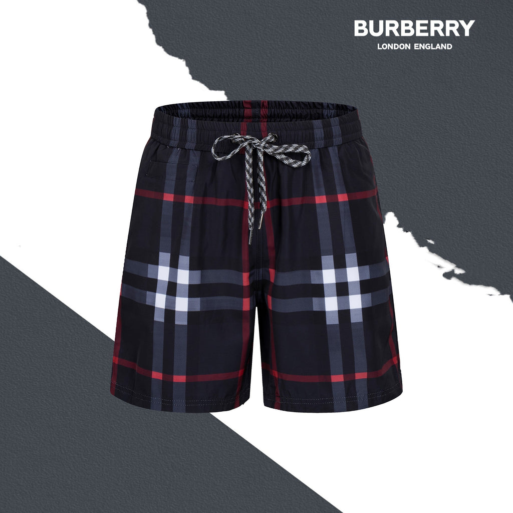 Burberry Check Beach Shorts