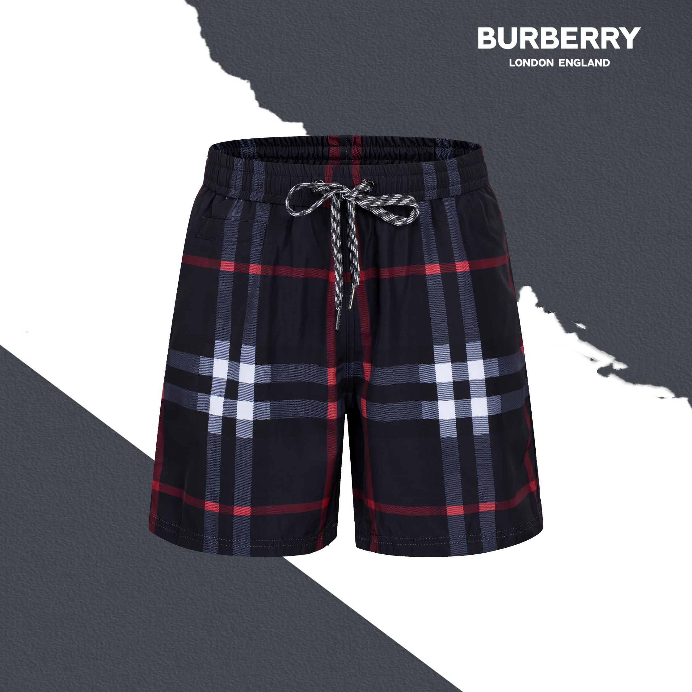 Burberry Check Beach Shorts