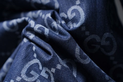 Gucci All-over GG Denim Shirt/Jacket