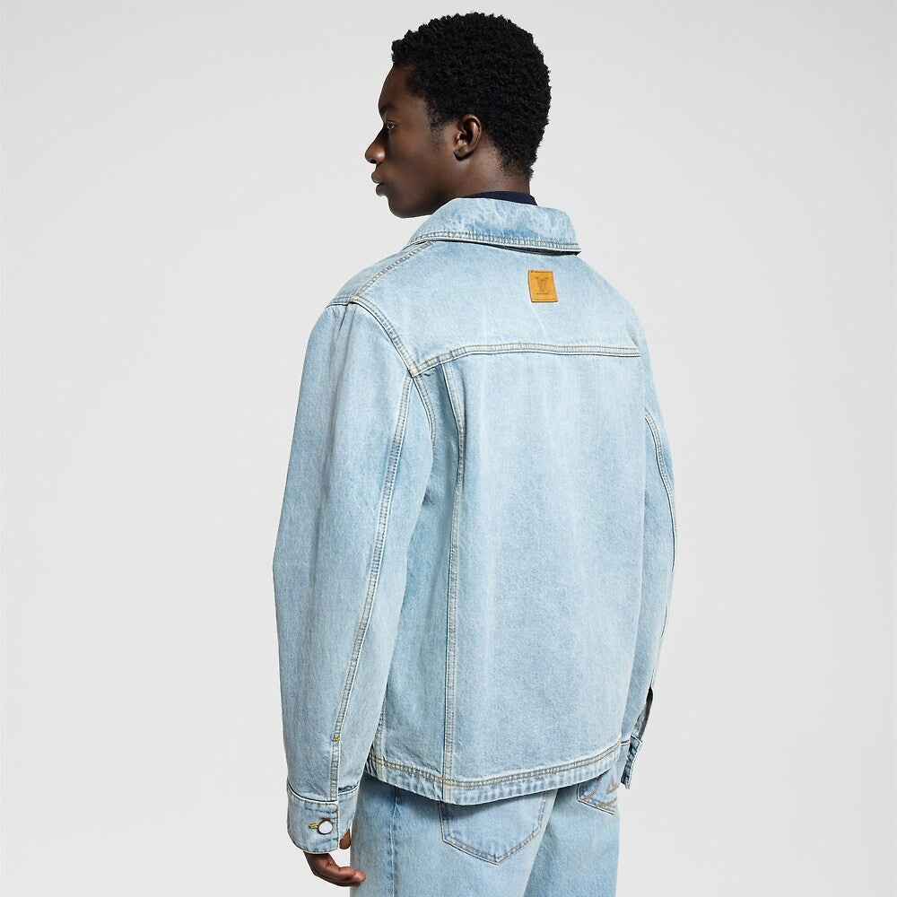 LV Men's Denim Shirt Jacket