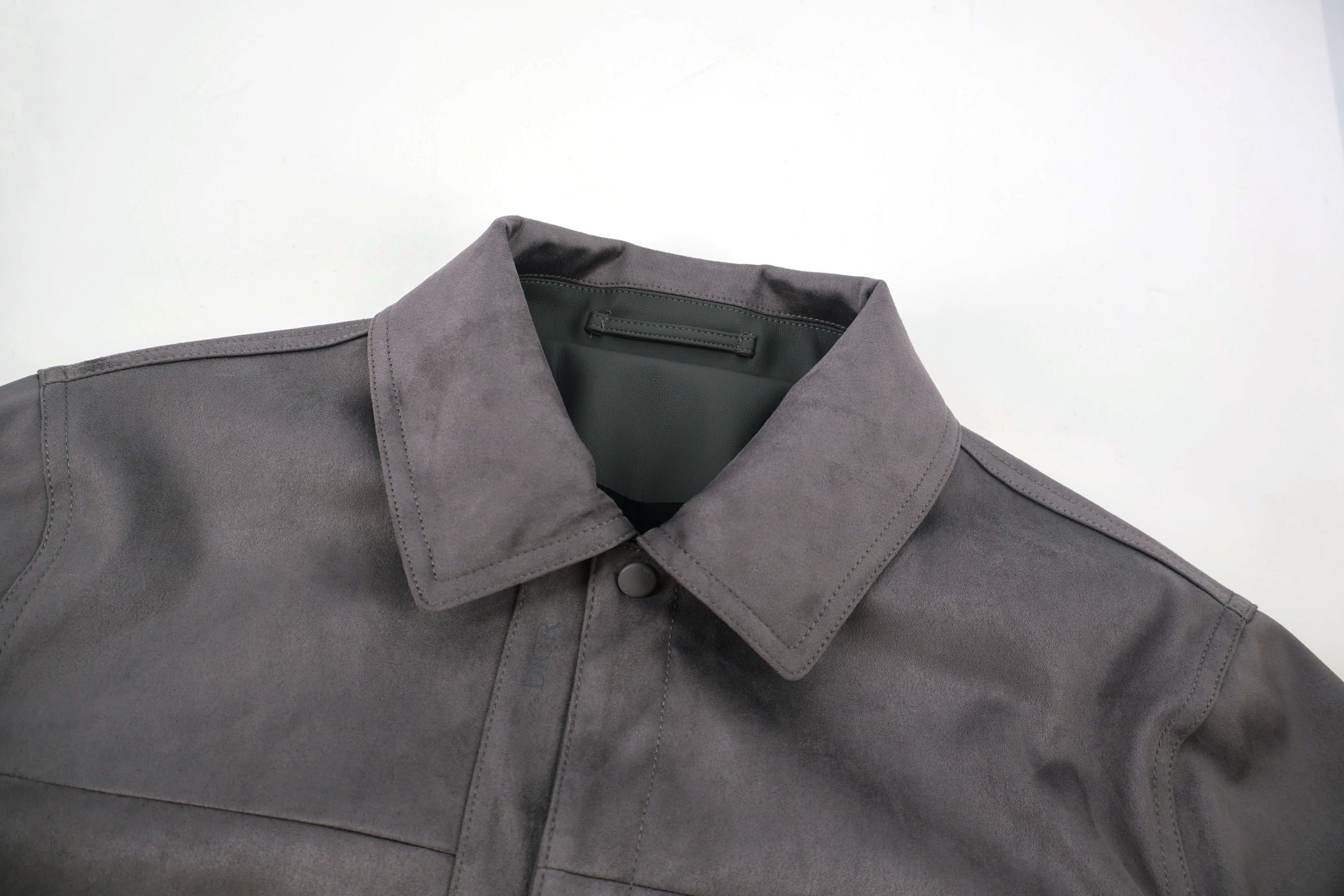 Dior Webbing Suede Jacket (Grey)