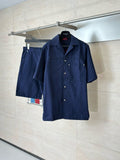 GG Double G All-over Jacquard Suit Short-Sleeve Set