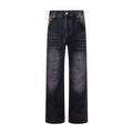 LV Embroidered Work  Jeans