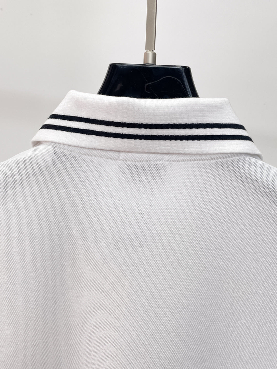 Burberry Embroidered Collar Polo Shirt