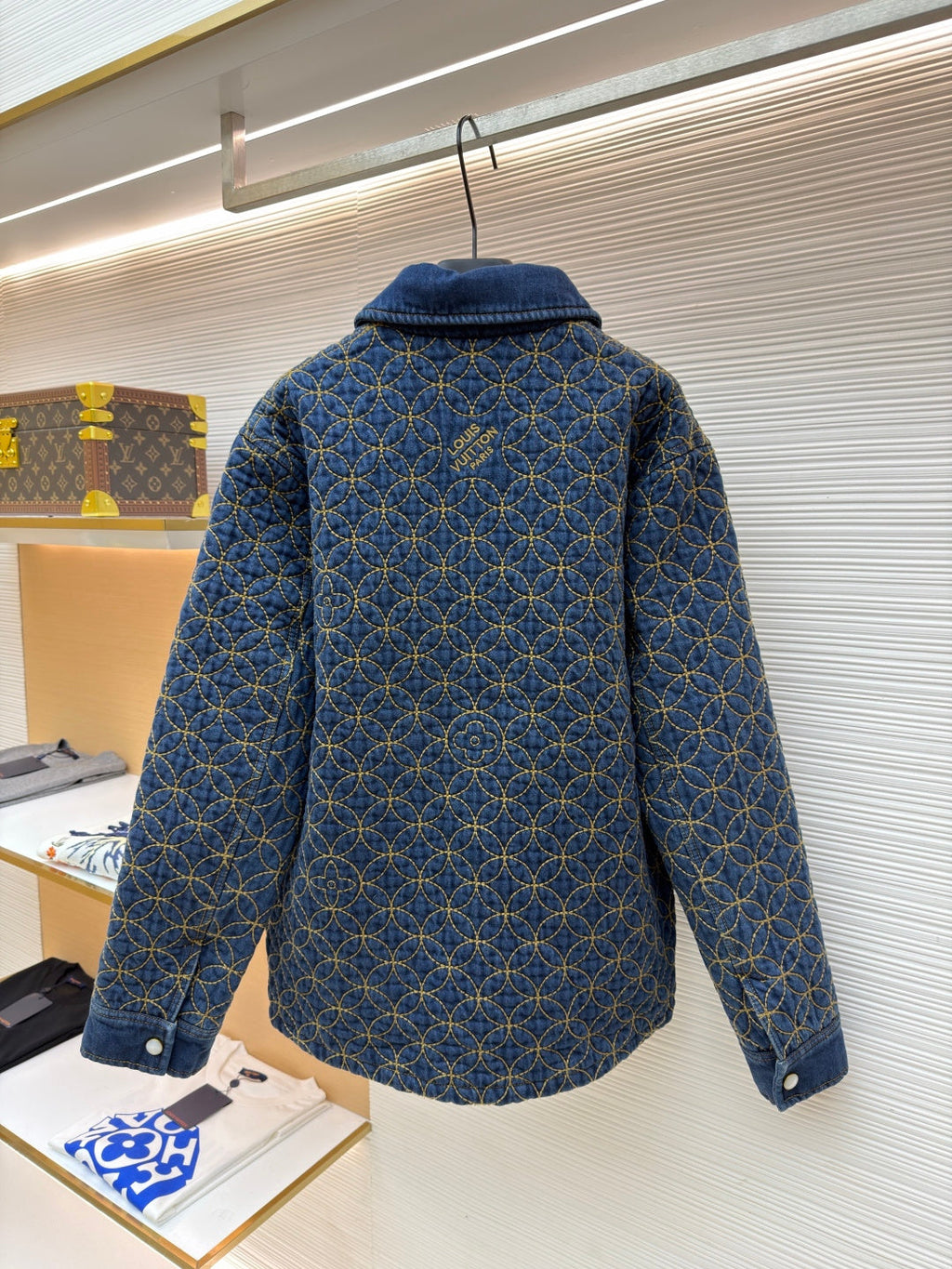 LV Embroidered Denim Jacket