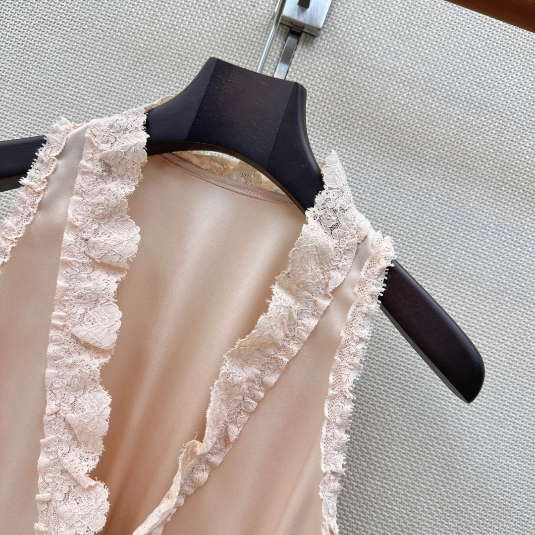 Chanel V Neck Sleeveless Top - Women