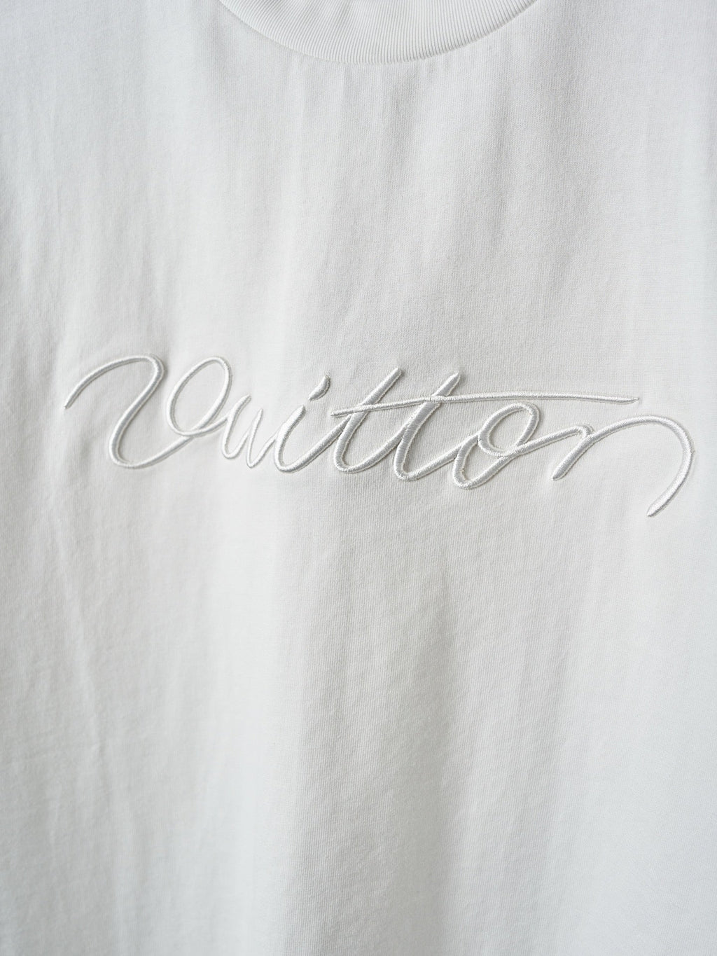 LV Embroidered T-Shirt