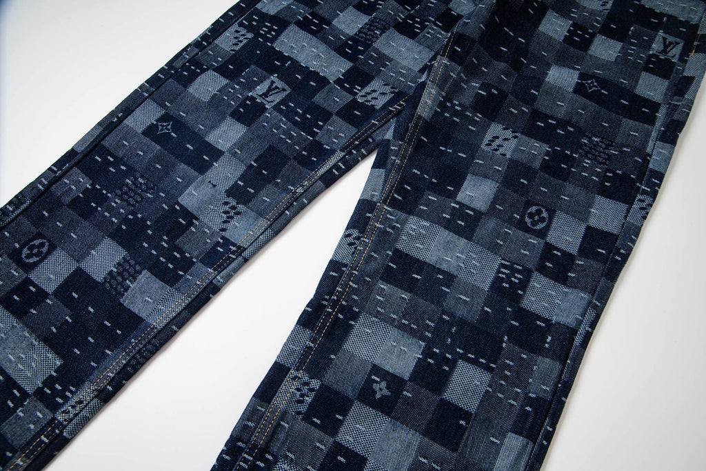 LV Skateboard Damier Jeans