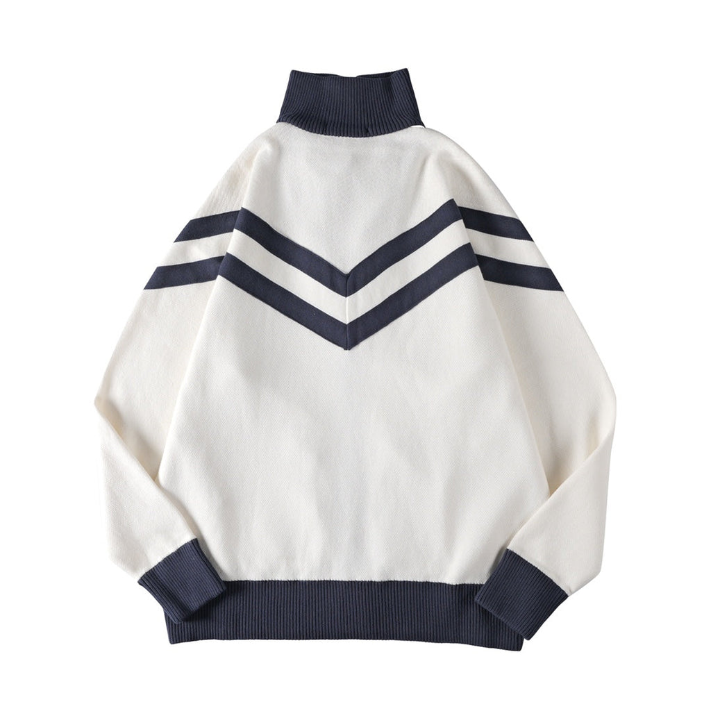 LV Zipper Knitted Sweater