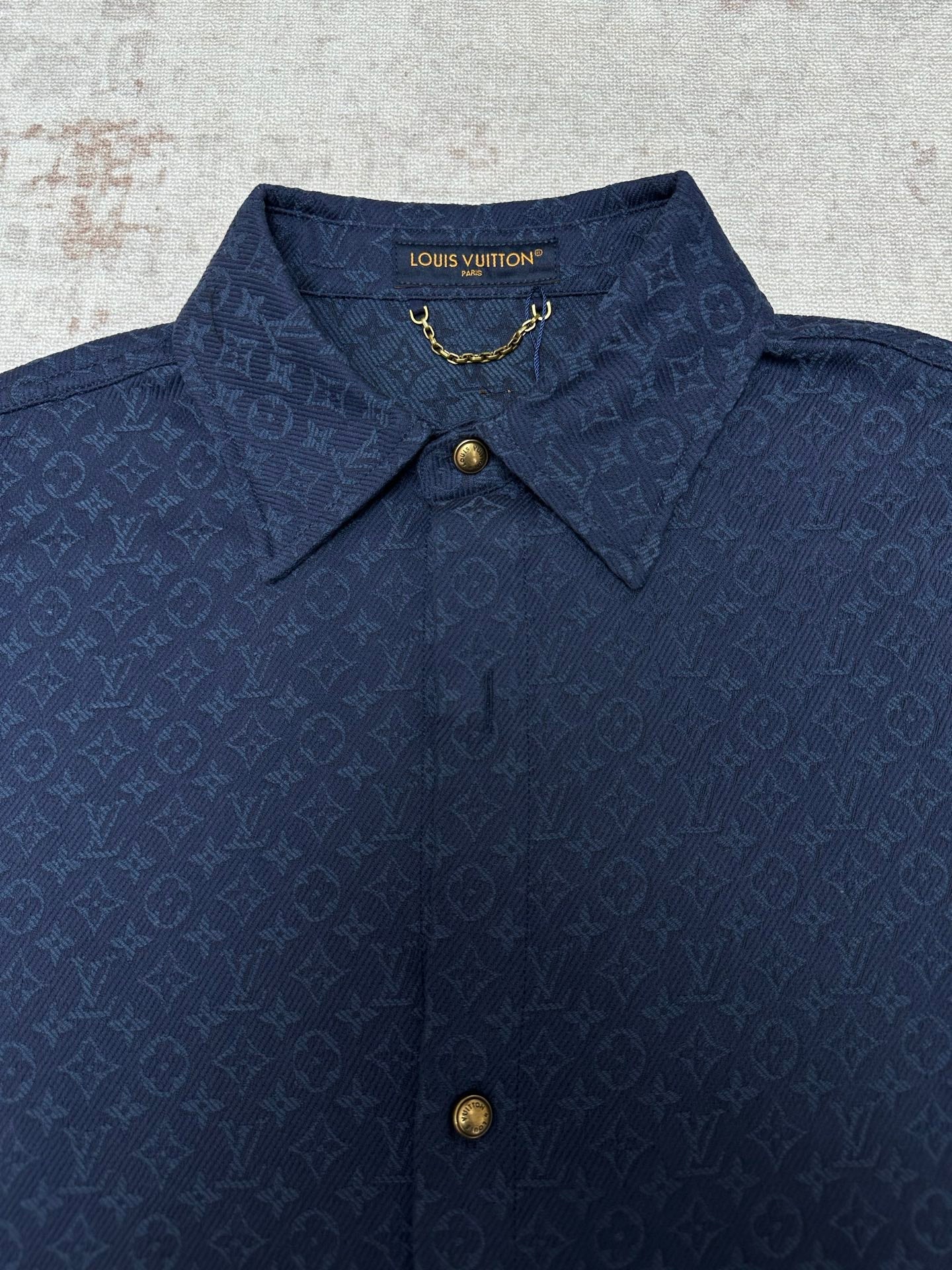 LV Monogram Nautical Jacquard Shirt